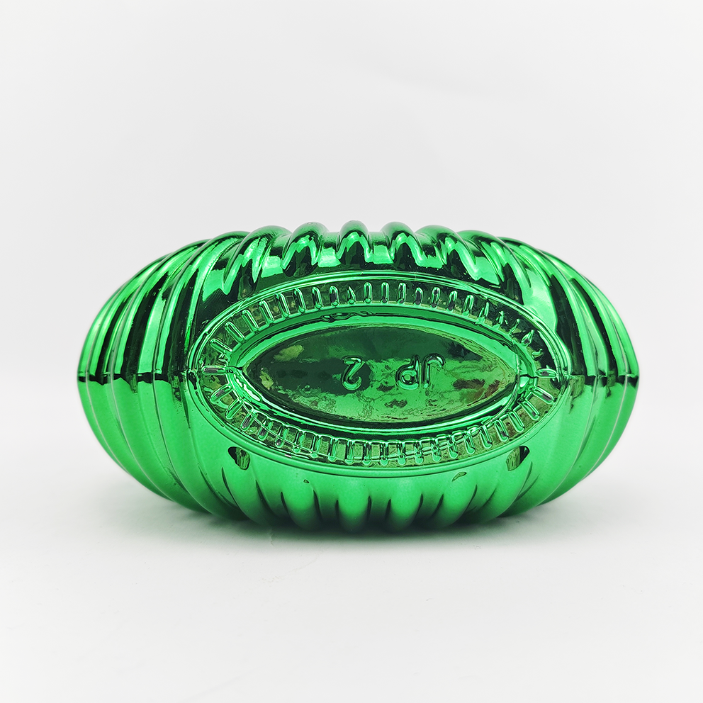 700ml Glass Electroplating Process Wine Bottle for Colorful Brandy and Green Beer