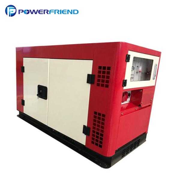 Gerador bonde do diesel do sistema olhar fixamente do cilindro trifásico do Portable 11kw 2