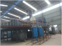 100000 кг отработанного моторного масла для переработки в бензин Дизельное оборудование для дистилляции базового масла