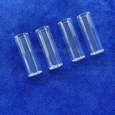 Factory Custom High Temperature And Corrosion Resistant Quartz Pipe End Perforated Sealing