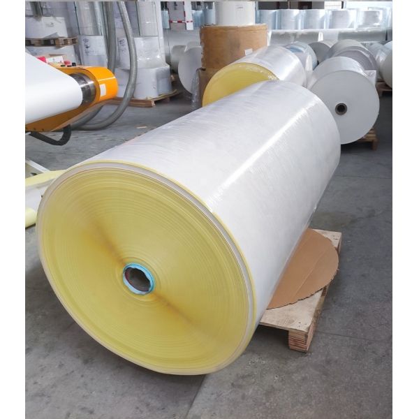 Custom Size Thermal Label Paper Roll with Water Base Permanent Adhesive