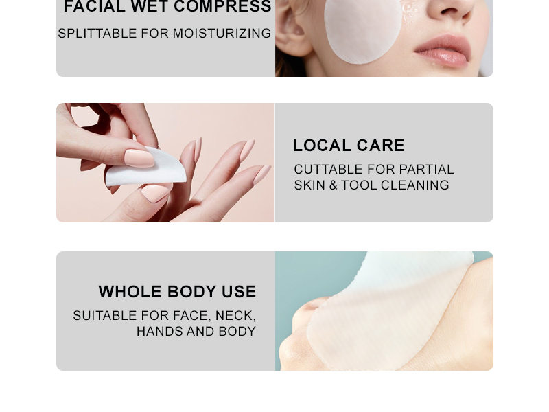 Single Use Lint Free Cotton Pads 100 Percent Pure Cotton Pads For Skin Care
