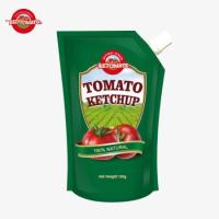 OEM 100g Sachet de ketchup naturel, Normes HACCP FDA, Prix de l'usine en Chine