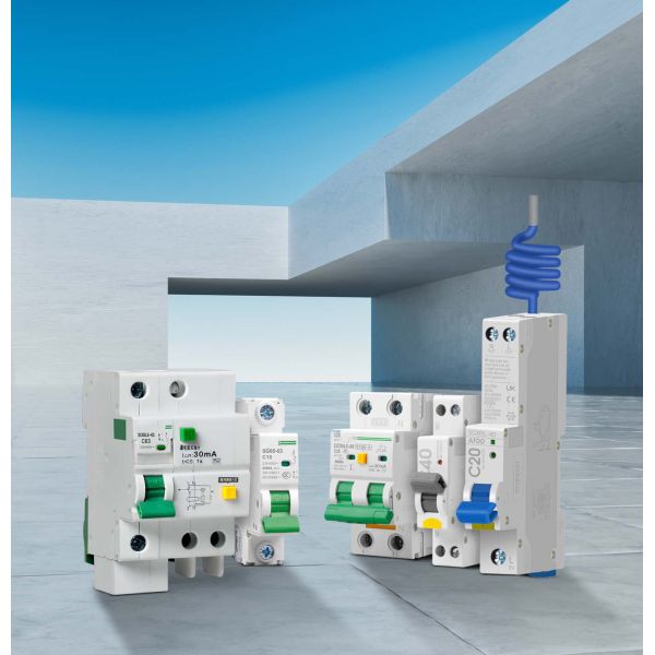 SWMLE-100 Earth Leakage Circuit Breaker SERIES RCBO 1P 2P  Leakage Protector for Power Distribution Protection