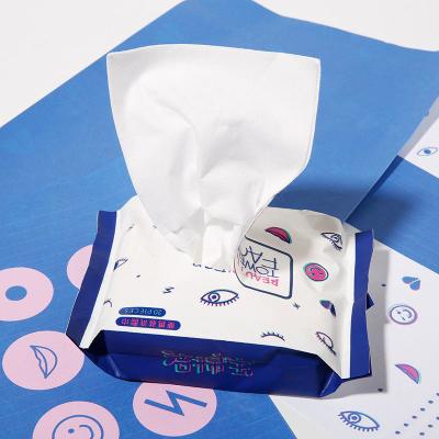 100% America Cotton Makeup Cleaning Wipes Multi Purpose For Baby And Female