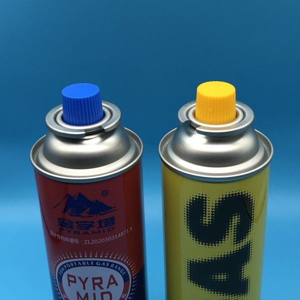 Compact Butane Gas Container for Backpacking - Lightweight & Convenient
