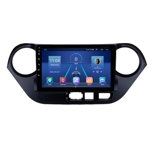 Android 10 8 Core Car Radio GPS WIFI Para Hyundai Grand I10 LHD 2013-2016 Sistema de câmera Carplay 360