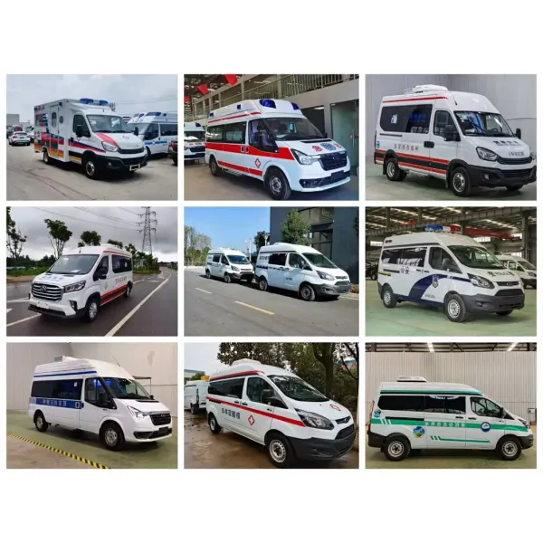 Brand New Ambulance Emergency Vehicle 4WD Medical Ambulance Transport Type Emergency Ambulance for Hot Sale