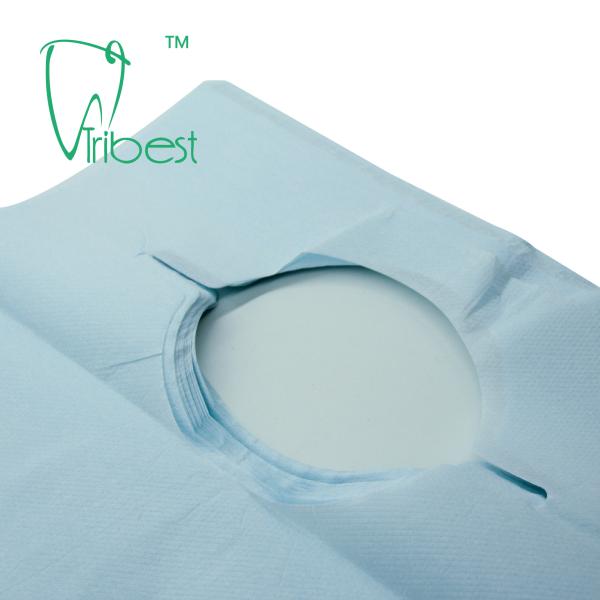 40x60cm Disposable Dental Bibs With Hole