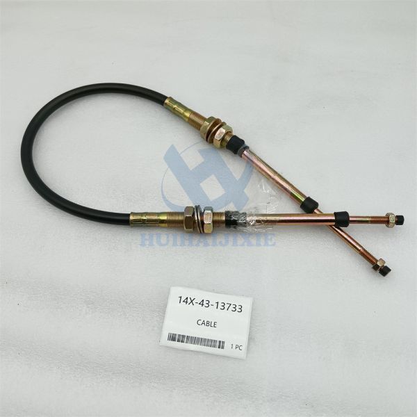 Pièces détachées de premières catégories pour les excavateurs 14X-43-13732 14X-43-13733 14X-43-13734 câble pour câble d'accélérateur D65E D65P D85E