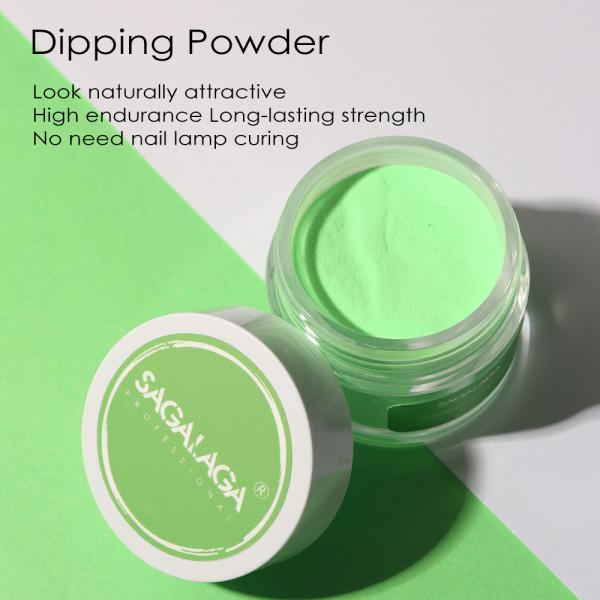 Nail Beauty Glitter 3 in 1 Acrylic Dipping Powder Color Match Air Dry Nail Polish With Uv Gel Polish Kit