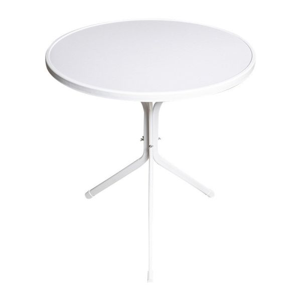Outdoor Leisure Metal Garden Coffee Tables in Modern Round Shape with Customized Color