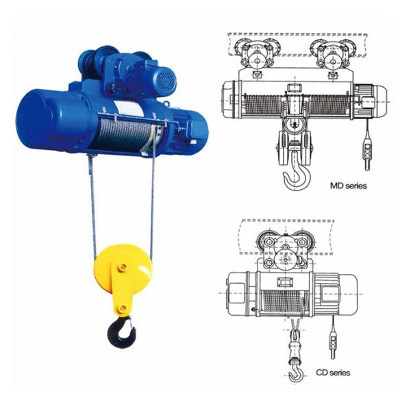 Safe Driving Similar Wire Rope Pulling Hoist Electric Wire Hoist