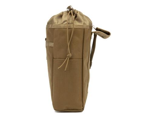 Tactical MOLLE Water-Resistant Foldable Utility Pouch - 1.2L Collapsible Waist Pack for Hiking, Camping & Cycling (4 Colors)
