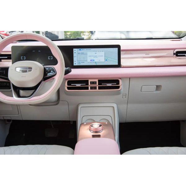Customization Geely Geometry E 2023 401km Pink Special 5-Seater EV SUV 4006*1765*1550