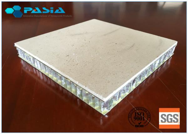 600 X 600 Mm Size Honeycomb Stone Panels Improved Anti - Pollution Ability