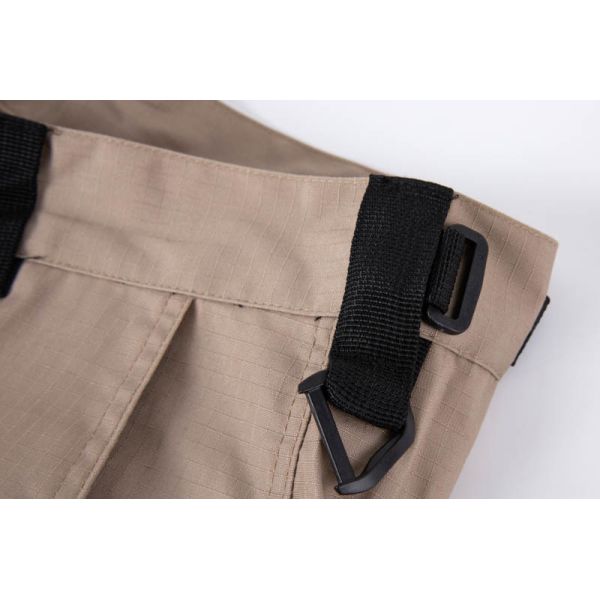 Water-Resistant Outdoor Work Pants with Adjustable Waist Straps and Zipper Cargo Pockets Tactical Cargo Pants