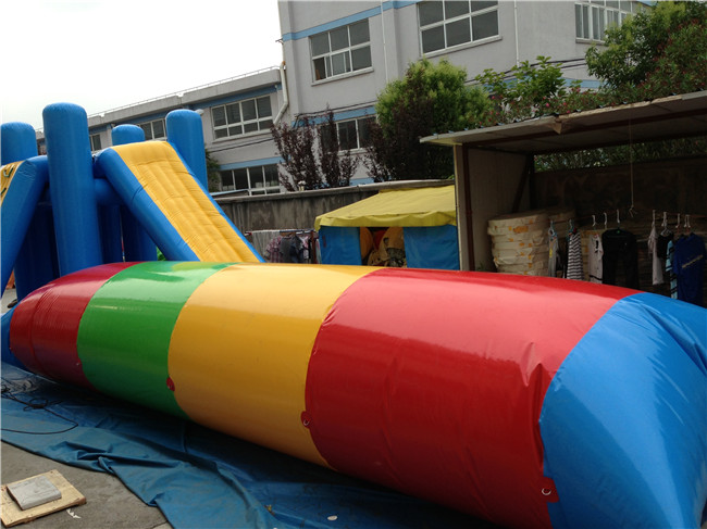 Inflatable Water Park Exciting Water Play Equipment for Inflatable Water Games Ejection Bag on Sale