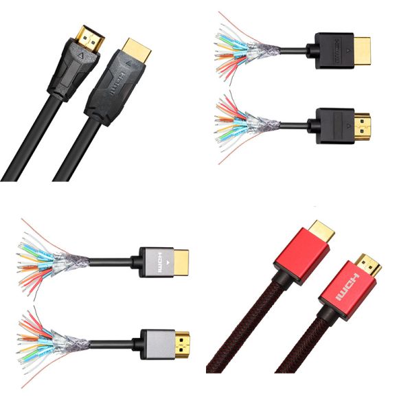 Manufacturers 4k 60hz 18G 3D 4K HDMI CABLE Braid ultra high speed cable hdmi