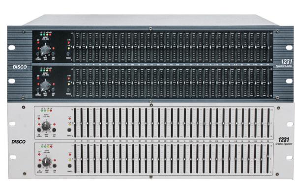 3U Audio Processor 2 Channel Stereo Graphic Equalizer 220V 24W  Power Supply