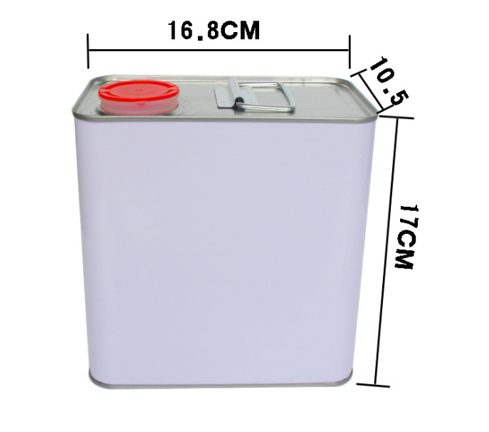 PMS Metal Jerry Tin Can For Motor Oil Brake Cleaner Engine Fluid Paint