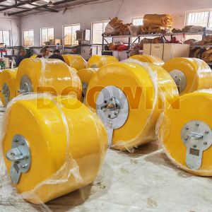 Heavy Duty Spherical Offshore Mooring Buoys 75kg -1000kg Buoyancy