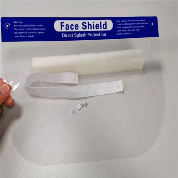 Recycled 0.2mm 0.3mm Printed Plastic Anti Fog PET Film sheet for face shield