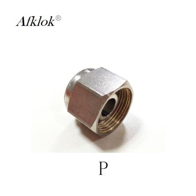 Штуцер трубы штепсельной вилки обжатия соединения нержавеющей стали 316