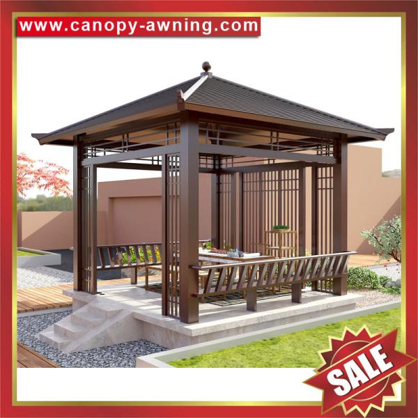 high quality outdoor aluminum pavilion gazebo canopy awning shelter for park garden backyard