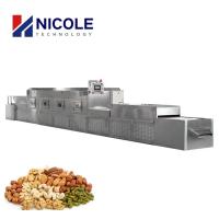 Refrigeración por agua automática de la máquina del secador de grano de la microonda de las nueces del túnel