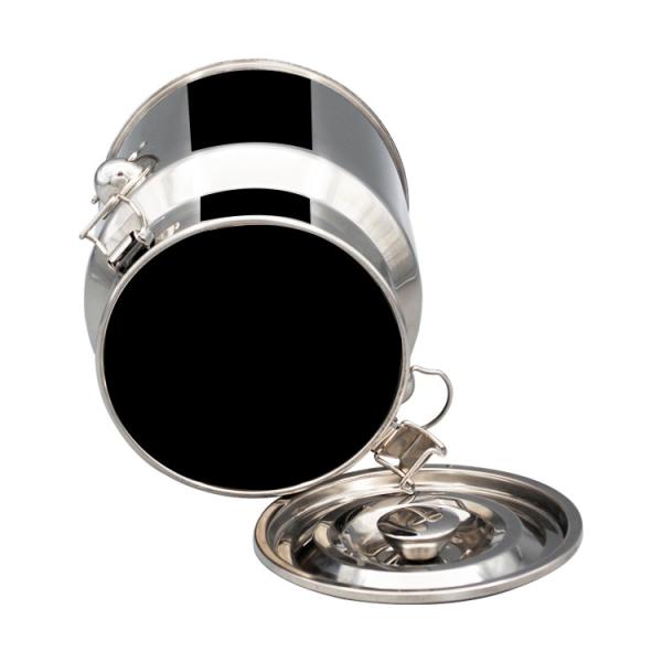 15L Storage Mixing Tank SS 304 Food packaging Stainless Steel Milk Pail