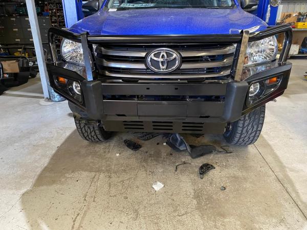 Toyota Hilux 2015 Revo 2015 Truck Bull Bar Powder Coat Polished