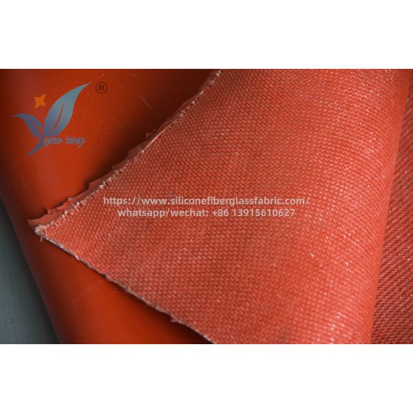 1.0m Tissu en fibre de verre de silicone tissé à haute résistance aux températures