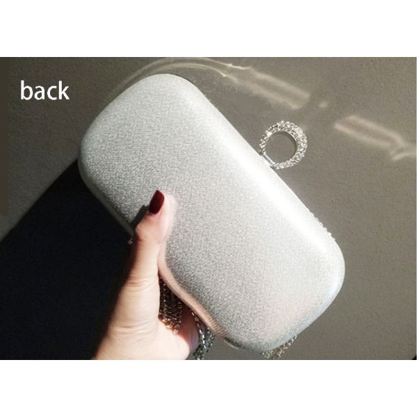 New style evening party bag diamond banquet bag tassel bag diagonal cross bag hand bag female dinner socialite party bag