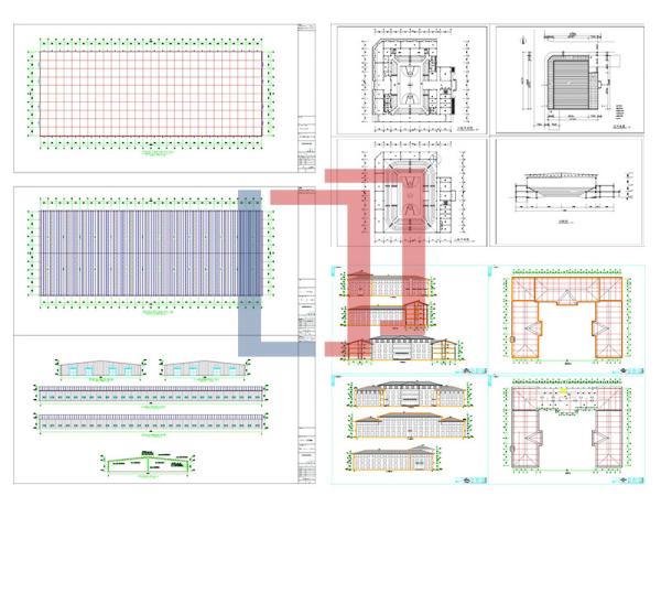 Steel Structure Building Warehouse Plants Prefab Workshop Metal Shed Prefabricated Warehouse