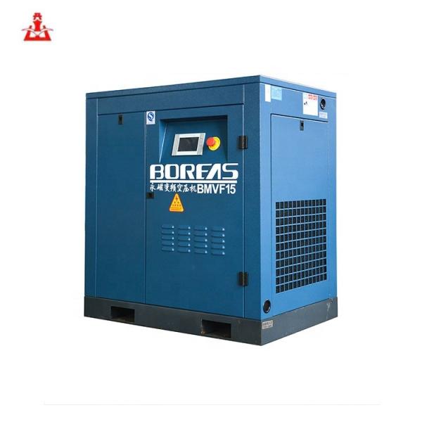 Permanent Magnet Frequency Conversion 20HP Rotary Screw Drive Air Compressor