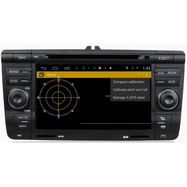 ouchuangbo car radio stereo multimedia s160 for Skoda Octavia 2007-2009 with gps navi 3g wifi ndroid 4.4 system