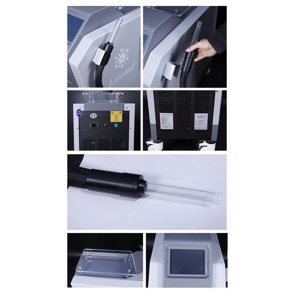 2000W Shock Wave Therapy Machine 980nm Cryo Laser Skin Cooling Therapy Machine