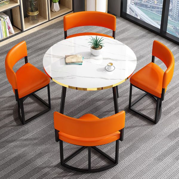 New Arrival Modern Round Dining Table Set Space-Saving South American Style Chair for Home Bedroom Living Room or Restaurant