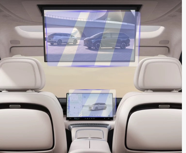 For 24-26 Xiaopeng X9 Extended Range Edition Center Control Navigation Tempered Film Automotive Supplies