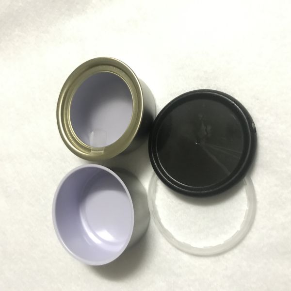 утечка 100ml 3.5gram легкая открытая придает непроницаемость полуженные стальные консервные банки