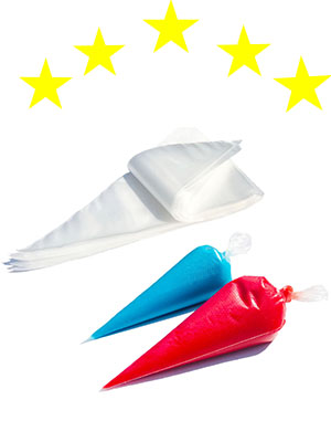 Biodegradable Pastry Piping Bags, Cake Decorating Bags, Baking Cookies Candy Supplies Kits,  Icing Bags