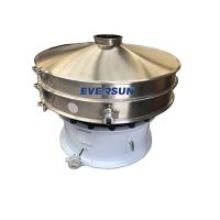 Tamiz vibratorio de acero inoxidable del tamiz de la cubierta doble industrial de la máquina para la comida