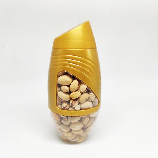 Опарник небольшого ЛЮБИМЦА качества еды гайки конфеты пластиковый пакуя с крышкой попа верхней