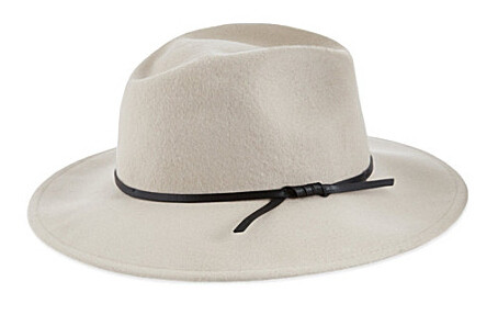 Wool trilby hat