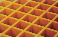 Anti Aging Fiberglass Reinforced Plastic Grating Panels For Sewage System