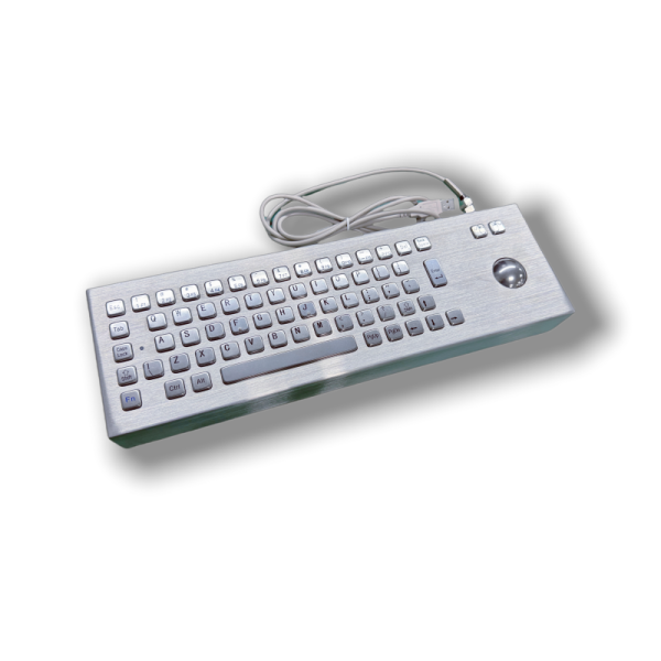 IP65 IK07 SUS304 Stainless Steel Industrial Keyboard with Extended Thermal Range