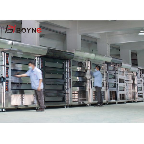 SS304 Commercial Bakery Kitchen Equipment High Temperature 9 Trays Electric Bakery Oven