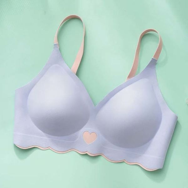 Women Small Breast Bra Ladies Factory Direct Sell Underwear Seamless Ice Silk Women Bra