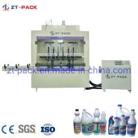 Linha de empacotamento automática do enchimento do HCL para o enchimento instantâneo do ácido do descorante do Hypochlorite de sódio